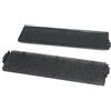 Lodokdre 2 pezzi Unità Ottica Compute Rgehäuse Front Unità Ottica Pannello Supporto CD Driver Deflettore con Spugna Antipolvere