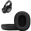 kwmobile 2x Cuscinetto Cuffie Compatibile con Skullcandy Crusher Evo Pad - Cuscinetti Ricambio Cuffie Over Ear Simil Pelle - nero