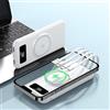 JUDEWY Banca Di Potenza 30000mah, Banca Di Potenza a Ricarica Rapida, Linee Di Alimentazione Mobile, Potenza Magnetica 30000mah (Bianco)