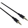 PremiumCord Cavo Jack 3,5 mm 4 Pin, per Trasmissione Audio E Voce, Consente L'Utilizzo di Un Microfono, Cavo di Collegamento Audio Aux Headset M/M, Lunghezza 0,5 m