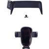 CMLGWL Porta Telefono Per Fordes Puma ST Supporto Auto Schermo Fisso Staffa Navigazione Collegamento a Gravità Accessori Per Interni (Base a)