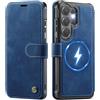 KZB Cover Libro per Samsung Galaxy S26 Ultra Compatibile con MagSafe, Blu | Protezione RFID, 3 Slot Carte, Pelle PU Premium, Chiusura Magnetica, Antiurto Portafoglio Custodia per Samsung S26 Ultra