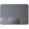 Inateck Tastiera Tablet con Touchpad, Tastiera Ultraleggera QWERTZ Tedesco con Trackpad, Compatibile con iPad/Tablet/Windows/Laptop/PC, KB01105