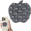 Generisch Impugnatura per telefono con aspirazione in silicone, supporto a ventosa su entrambi i lati, supporto per cellulare alla moda, supporto per console centrale, uso desktop