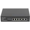 LANBERG Poe+ Switch Rack 10/19 RSFE-4P-2FE-60