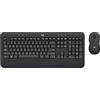 Logitech Tastiera e mouse wireless avanzati Logitech MK545, layout QWERTZ, tedesco