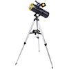 Bresser Telescopio Solarix 114/500 con adattatore fotocamera smartphone e filtro solare per osservazioni del sole in luce bianca, per osservazioni cielo e terra