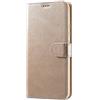 Compatibile Custodia compatibile con ALCATEL 1S (2020) 5028D 5028Y / 3L (2020) / 1V 2020 COVER STAND flip LIBRO gel tpu PORTAFOGLIO protezione antiurto magnetica eco pelle taschini vano porta carte card Gold/oro