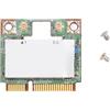 Lazmin112 BCM943224HMS Adattatore WiFi SPS Mini PCIe, Scheda WiFi Wireless Dual Band da 300Mbps 2,4GHz 5GHz, Scheda di Rete PCIe PCB Interna Al PC, per Laptop