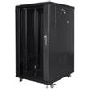 LANBERG ARMARIO Rack 19 INDEPENDIENTE 22U / 600X800 AUTOARMAS Pack Plano Negro