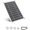 Risegun Caricatore solare, pannello solare 5 V 10 W USB portatile, IP64, pannello solare impermeabile per cellulare