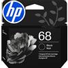 HP Cartuccia d'inchiostro nero 68 | Works Envy serie 6100e, 6500e | Idoneo per inchiostro istantaneo | 7FP21T