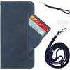 Damolong Custodia del telefono a portafoglio compatibile per Blackview Oscal Tiger 12(6.78 pollici), Custodia flip in pelle magnetica compatibile per Oscal Tiger 12