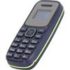 LICAEVEY Sbloccato 2G gsm Mini Telefono per Gli Anziani - Mobile più Piccolo del Mondo con Schermata da 0,66 , Doppia SIM, Pulsanti di Grandi Dimensioni, Bluetooth e Supporto Multi (Blue)