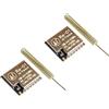 TECNOULAB 2 pezzi Ra-01 LoRa SX1278 433 MHz Ra01 Modulo di trasmissione wireless a spettro esteso