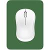 Dapesuom Tappetino per mouse piccolo, 6 x 8 pollici in gomma spessa premium, antiscivolo, portatile, lavabile, mini tappetino per mouse per donne e uomini portatili senza fili vassoio