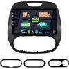 BXLIYER SXAUTO『Built-in 4G LTE/DAB』Android 15-6G+128G Autoradio Per Renault Kaptur Captur (2014-2019) - CarPlay/Android Auto - Camera + MIC - WIFI Fast-boot Volante 360-CAM HDMI - 2 Din QLED 9 Pollici