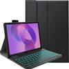 FKQLH Tastiera Custodia per Lenovo Tab Idea 11 Tablet 11'' TB336ZU/TB336FU 2025, Italiana Layout Tastiera Retroilluminata Rimovibile Magnetic Wireless Bluetooth Cover con Supporto, Nero