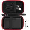 SnawikiBag Custodia magnetica portatile per Anker 621/622/633/321/324 MagneticBattery, adatta per Anker PowerCore 5000/10000mAh Power Bank, custodia compatibile con caricabatterie Apple MagSafe, nero (solo