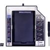 SIMPLETEK - Caddy HDD Ssd Lettore Odd Dvd CD Sata 3.0 T420 T430 T510 T520 12.7MM | Cacciavite Incluso