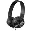 Sony MDR-ZX110NC - Cuffie con cancellazione del rumore, colore: Nero