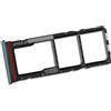Generico Porta Scheda Dual SIM di Ricambio per Motorola Moto G04, Verde