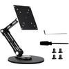 Wonrabai Supporto per monitor VESA, compatibile con monitor fino a 19 pollici, supporta 50 x 50/75 x 75/100 x 100 (mm), supporta la rotazione multi-asse, portatile, pieghevole