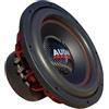 Generico KIT SET PER AUDIO SYSTEM ASS12 1 subwoofer 30,00 cm 300 mm 12 di diametro, doppia bobina, dual voice coil, 2+2 ohm, 1000 watt rms 2000 watt max, auto, car, 1 pezzo