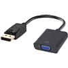WEB world electronic business Adattatore DisplayPort a VGA - Connettore Placcato Oro - Full HD 1080p