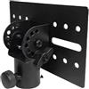 Generic Adattatore per supporto per altoparlante DJ con supporto per treppiede in metallo da 35 mm | Cappello alto con altoparlante dal design girevole per spettacoli sul palcoscenico ed eventi speciali |