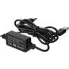 vhbw alimentatore USB compatibile con Sony Handycam DCR-PC101, DCR-PC100E, DCR-PC103E, DCR-PC101E, DCR-PC105E, DCR-PC105 fotocamera digitale