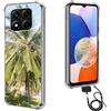 FortiCase Custodia Personalizzata con Cordino per Redmi Note 14 Pro 5G,Trasparente Silicone Cover,con la Tua Foto,Immagine o Scritta,per Redmi Note 14 Pro 5G Personalizzata Case -1ZGS