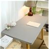 CKAKZTPTEV Tappetino for mouse, protezione for scrivania, tappetino for ufficio, tappetino for mouse, carta assorbente antiscivolo in pelle(Dark gray 1,70x140cm)