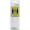 Belkin A3L981BT01MBKHS Cavo di Rete CAT6, 1 m, Nero