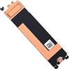 KBRPARTS Slot 2 M.2 SSD Hard Disk Heatsink Cover con Termico per Dell XPS 15 9520 9510 9500, Dell XPS 15 9520 9510 Dissipatore di calore P/N: 04TW9C 4TW9C 3JJDG 03JJDG, per SSD-R