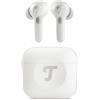 Teufel AIRY TWS PRO, Cuffie In- Ear Bluetooth True Wireless con Noise Cancelling, Modalità Trasparenza, Ricarica Wireless, Impermeabili, Argento Bianco