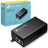 TP-Link Iniettore PoE+ POE160S, IEEE 802.3af/at, 2 porte Gigabit, adattatore da non PoE a PoE, fornisce fino a 30 W, distanza fino a 100 m, Plug & Play, montaggio a parete/desktop, idea per telecamera