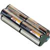 Reely Batteria per modellismo (NiMh) 9.6 V 2300 mAh Numero celle: 8 mignon (AA) mignon (AA) con bandiera saldata