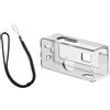 Generic Custodia rigida trasparente in policarbonato per Kodak 1987 Blind Box portachiavi custodia protettiva anti-polvere antiurto ultra sottile con cordino