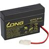 WSB Kung Long WP 0.8-12 12 V 0,8 Ah Long AMP spina AGM piombo batteria tapparelle (Long AMP)