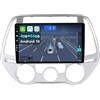 Keconsing KEC 9" [2+64G] Android 15 2 Din Autoradio per Hyundai i20 2012-2014-[Integrato Wireless CarPlay | Android auto | Mirror Link | GPS Sat Nav | Bluetooth 5.0 | WiFi | 4G | SWC]+CAM Incluso