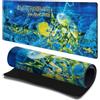 Head Case Designs Licenza Ufficiale Iron Maiden Live After Death Grafica Arte 23.62 x 11.81 x 0.12 Inches (600 x 300 mm) - L Tappetino per Mouse E Scrivania da Ufficio per Giochi Tastiera PC