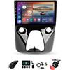 BOJONTN 10 Pollici Doppio DIN Android 12 Autoradio,per Toyota Aygo B40 2014-2021,con Car Play Telecamera Posteriore Comandi al Volante Bluetooth GPS FM Radio Touchscreen (Size : Y30 4+32G)