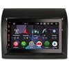 GONFEN Android 14 8-Core 4GB+64GB Autoradio GPS Navigatore per Fiat Ducato, Citroen Jumper, Peugeot Boxer Supporta Bluetooth 5.0 Wireless CarPlay Android Auto WiFi 4G DSP FM Radio Canbus Touchscreen