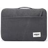 Kinmac Custodia protettiva a 360° in tela impermeabile con manico, compatibile con laptop LG Gram da 16 e 15,6-16 (grigio)