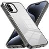 Jiajihua Compatibile con Xiaomi Redmi A1 4G / A2 4G Custodia trasparente 2 in 1 [TPU+PC] Cover Black