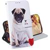 TIANCI Cover per Nokia C31, Pittura Animale Cover Portafoglio, Chiusura Magnetica Slot per Schede Custodia per Nokia C31 Cover Pelle PU