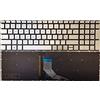 INFOELETTRONICA LO STORE DELLA CONVENIENZA E QUALITA' Tastiera Italiana Compatibile con HP 250 G7 255 G7 15-da 15-Db 15-Dk 15-Dr 15-DW RETROILLUMINATA