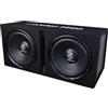 Ground Zero GZIB 2.30BR-ACT - Subwoofer attivo Bass Reflex da 30 cm con amplificatore integrato per bassi ricchi