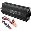 Zerodis Inverter, Pure Sine Wave Inverter 12 V a 220 V Potenza 1000 W, Pure Sine Wave Inverter, potenza 1000 W continua, auto, mira inverter